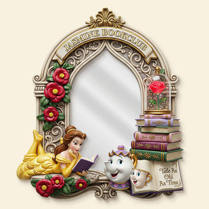 Book Lover Custom Shaped Mirror - Personalized Gifts For Book Lover 02NAMG040825