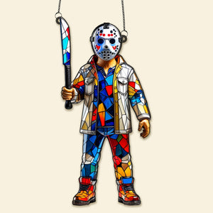 Horror Movie Halloween Suncatcher Ornament - Personalized Gifts For Halloween 01TGMG230825