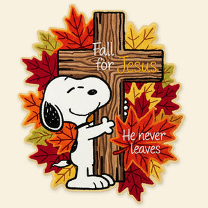 Fall For Jesus Doormat - Personalized Gifts For Christian 02NAMG080825