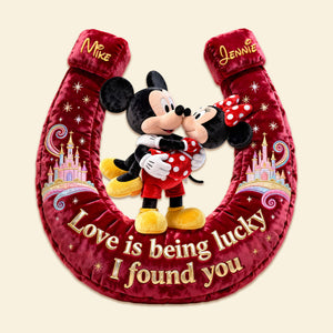 Romantic Kissing Couple Pillow - Personalized Gifts For Couples 04OHMG121225