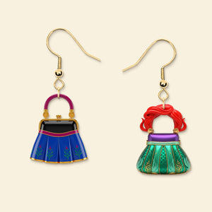 Handbag Acrylic Earrings - Personalized Gift For Princess Lover 01OHMG010825