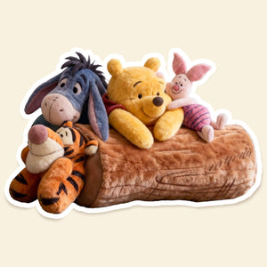 Peeking In Wood Log Shaped Pillow - Personalized Gifts For Cuteness Lovers 04QHMG041225