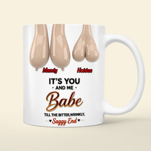 Old Couple Forever Mug - Personalized Gifts For Couple 04OHMG060125