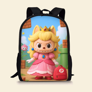 Back To School Monster Backpack - Personalized Gifts For Kids School Bag 04PGMG070825
