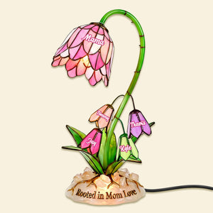 Lily Flower Acrylic Light Box - Personalized Gifts For Mom 02NAMG060226