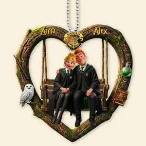 Couple Car Ornament - Personalized Gifts For Couple 03tomg020226