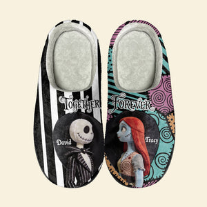 Together Forever Slippers - Personalized Gifts For Couples 01PGMG201225