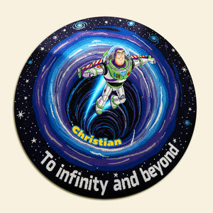 Space Cartoon Round Mat - Personalized Gifts For Fans Quilted Round Mat 05KIMG071025