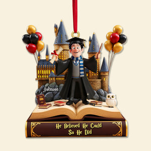 Magical Graduate Ornament - Personalized Gifts For Graduation Christmas Ornament 03NAMG021025