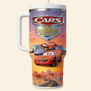 20th Anniversary Handle Tumbler - Personalized Gifts 01NAMG030326