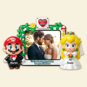 Couple Custom Photo Acrylic Fridge Magnet - Personalized Gifts For Couple 04tomg241125