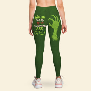 Funny Girlfriend Leggings - Personalized Gifts For Her Leggings 02TGMG071025