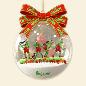 Funny Grumpy Anti-Social Christmas Ornament, Personalized Gifts For Movie Fans 04QHMG300925