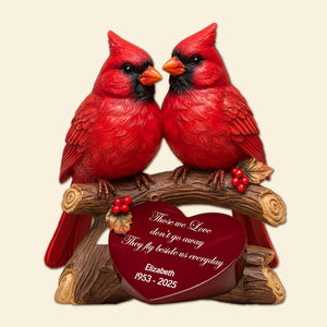 Cardinal Acrylic Plaque - Personalized Memorial Gifts 01pgmg131125
