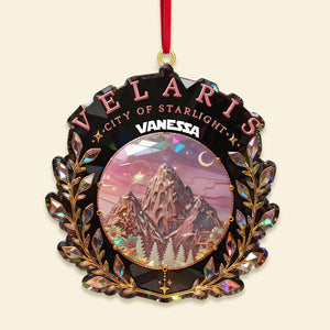 Dreamy City Of Star Ornament, Personalized Gifts For Fantasy Novel Fans 01QHMG131025