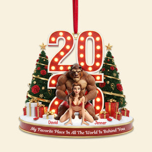 Personalized Funny Gifts For Couple Christmas Ornament 04ohmg161025