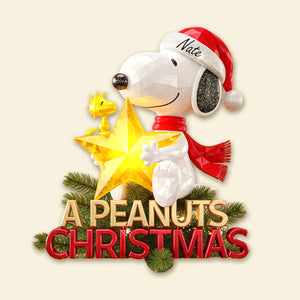 Christmas Tree Topper - Personalized Gifts 04pgmg151125