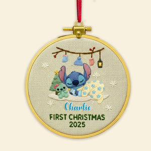 Baby First Christmas Acrylic Ornament - Personalized Gifts For Kids 05tomg171125