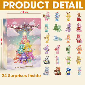 Cute Advent Calendar Custom Acrylic Blind Box, Personalized Gifts For Christmas 04pgta241025