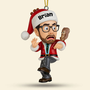 Funny Christmas Ornament - Custom Photo Gifts For Loved Ones 06huti260825