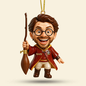 Funny Fantasy Ornament - Custom Photo Gifts For Fantasy Novel Fans 04huti260825