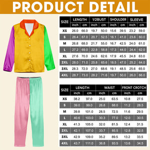 Sewing Toile de Jouy Button Up Pajama Set - Personalized Gift For Sewing Lover Christmas Pajama 06PGLU250925-Homacus