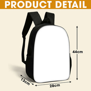 Happy Cartoon Kid School Bag, Personalized Gifts For Kids 03qhtn020825