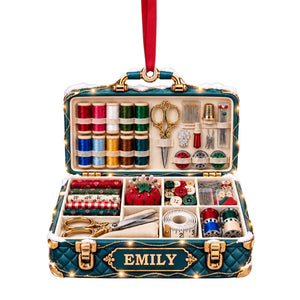 Sewing Christmas Ornament - Personalized Gifts For Sewing Lovers 10ttlu081026