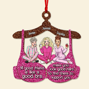 Personalized Christmas Gifts For Friends Acrylic Ornament 01xqlu101024hh - Ornament - GoDuckee