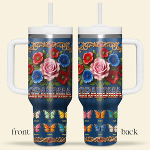 USA Grandma Mama Tumbler - Personalized Gifts For Grandma and Mama 04tyta020426