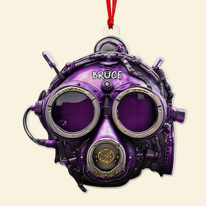 Personalized Gifts For Diving Lovers, Scuba Diving Acrylic Ornament 01OHLU201124 - Ornament - GoDuckee