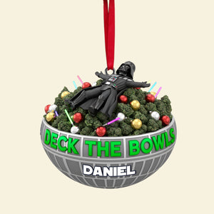 Deck The Bowl Ornament - Personalized Gifts For Stoners 07TOLU041025