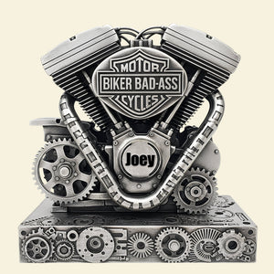 Strong Motorcycle Engine Acrylic Plaque - Personalized Gifts For Bikers 03QHLU170925