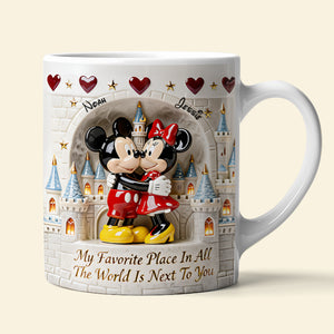 Lovely Couple Coffee Mug - Personalized Gifts For Couple 03nata120126
