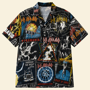 Anthemic Def Leppard Hawaiian Shirt, Personalized Gifts For Rock Fan 02qhta030726