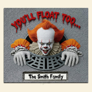 Horror Sewer Halloween Doormat - Personalized Gifts For Movie Fans 02OHLU150825