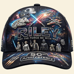 50th Anniversary Cosmic Classic Cap - Personalized Gifts For Cosmic Lovers 03pata100326
