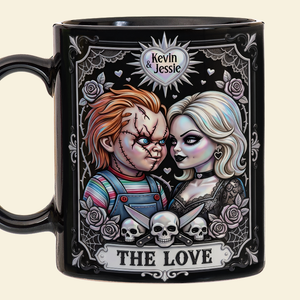 Dark Romance Couple Coffee Mug - Personalized Gifts For Couples 01pata300626