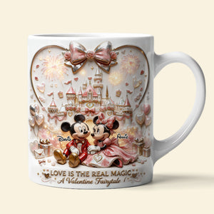 Magnificent Love Coffee Mug, Personalized Gifts For Couple 04qhlu210126