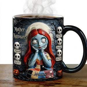 Spooky Mom And Kids Magic Ceramic Coffee Mug - Personalized Gifts For Mother's Day Magic Mug 01TOLU270326