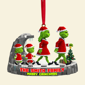 Walking Together Family Acrylic Ornament - Personalized Gift For Family 06OHLU151025