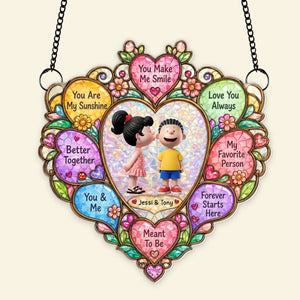 Better Together Couple Suncatcher - Personalized Gifts For Couples 01NALU220726