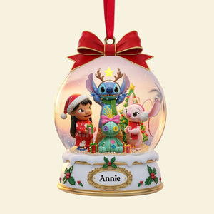 Holiday & Friends Christmas Ornament Personalized Gifts For Friends 04PGLU161025