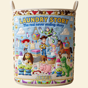 Endless Load Quilted Laundry Basket - Personalized Gifts 03qhta110726