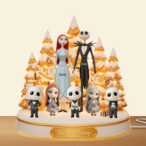 Family Light Box - Personalized Gifts For Family Custom Shape Acrylic Light Box 04OHLU301025