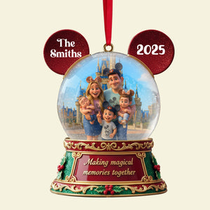 Custom Photo Gifts For Family Christmas Ornament 04pglu240925