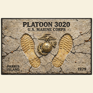 Veteran Legacy Shaped Doormat - Personalized Gifts For Veteran 06TGLU260126