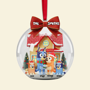 Sweetest Family Moments Ornament - Personalized Christmas Gifts For Family 05PGLU230925