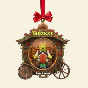 Spicy Swamp Couple Ornament - Personalized Christmas Gifts For Couples 01TOLU141025
