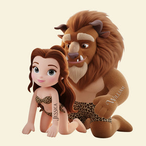 Leopard Style Couple Pillow - Personalized Gifts For Couple 08PGLU281125